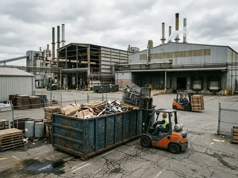 industrial-factory-scrap-conta-003 — frequently asked questions, Cheap Roll-off Dumpster Rentals in Coshocton, OH
